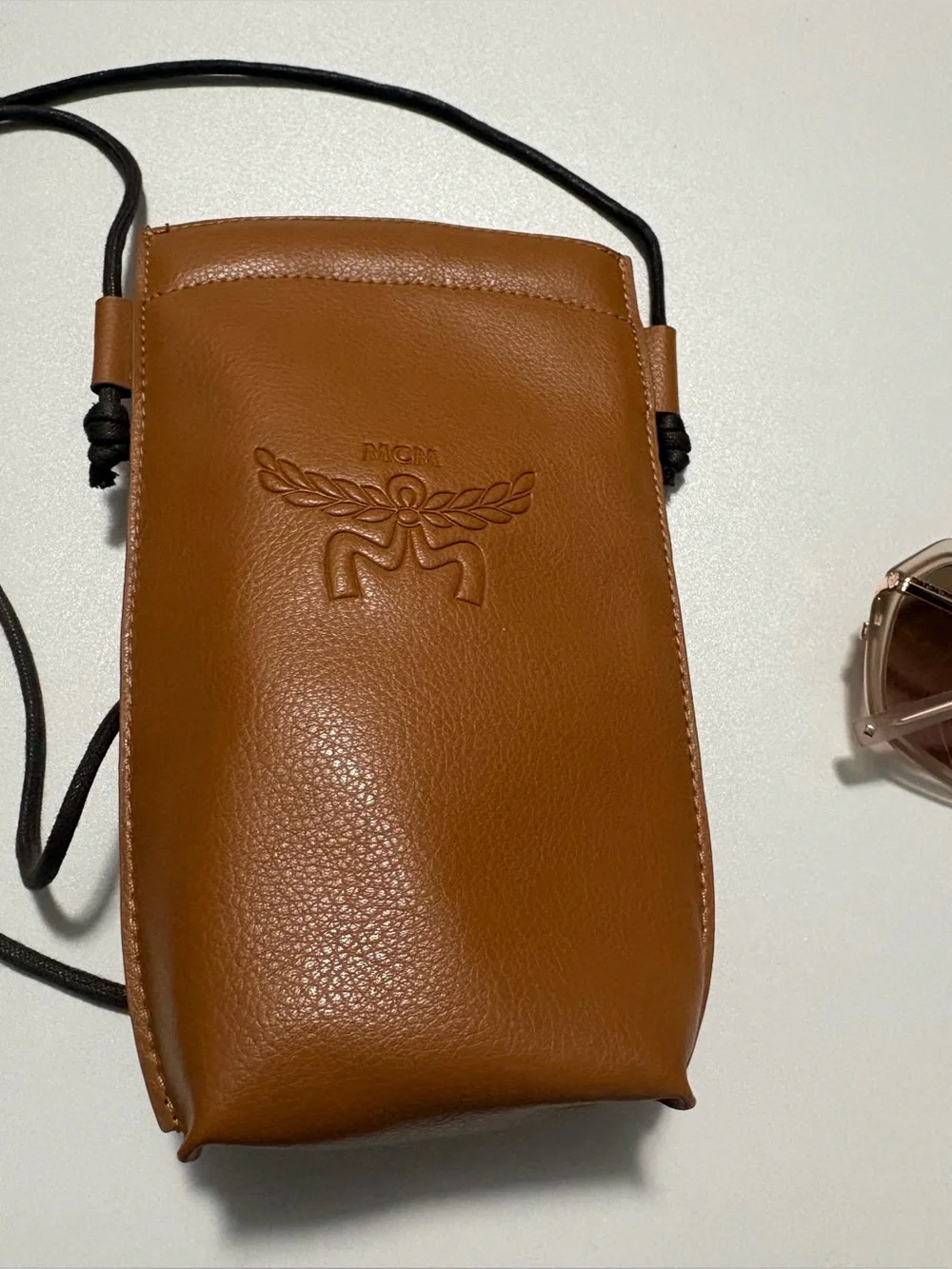 Women's Oversized Square Sunglasses in Light Brown - MCM